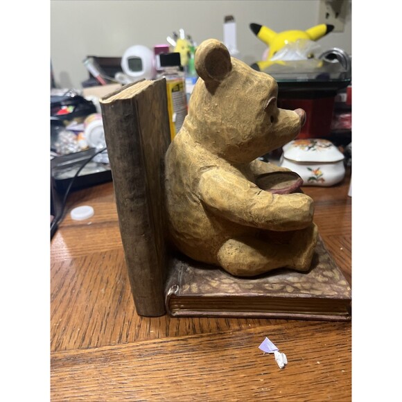 VTG Classic Winnie the Pooh Boodends “Velveteen” Shows Minor Aging - Picture 9 of 10